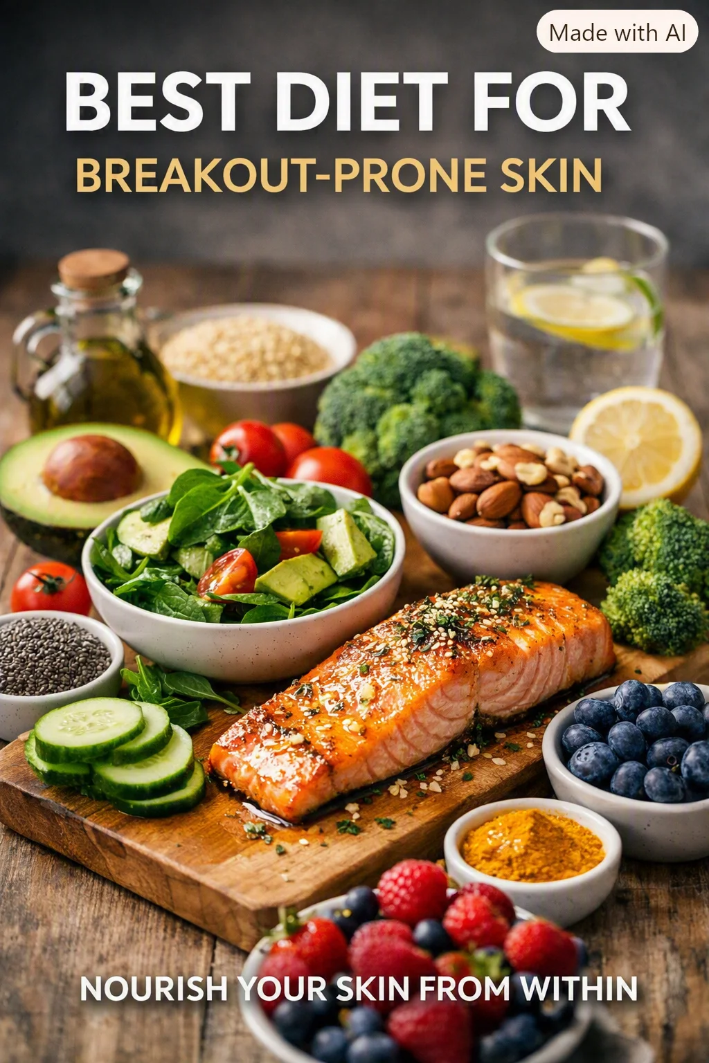 Best Diet for Breakouts-Prone Skin